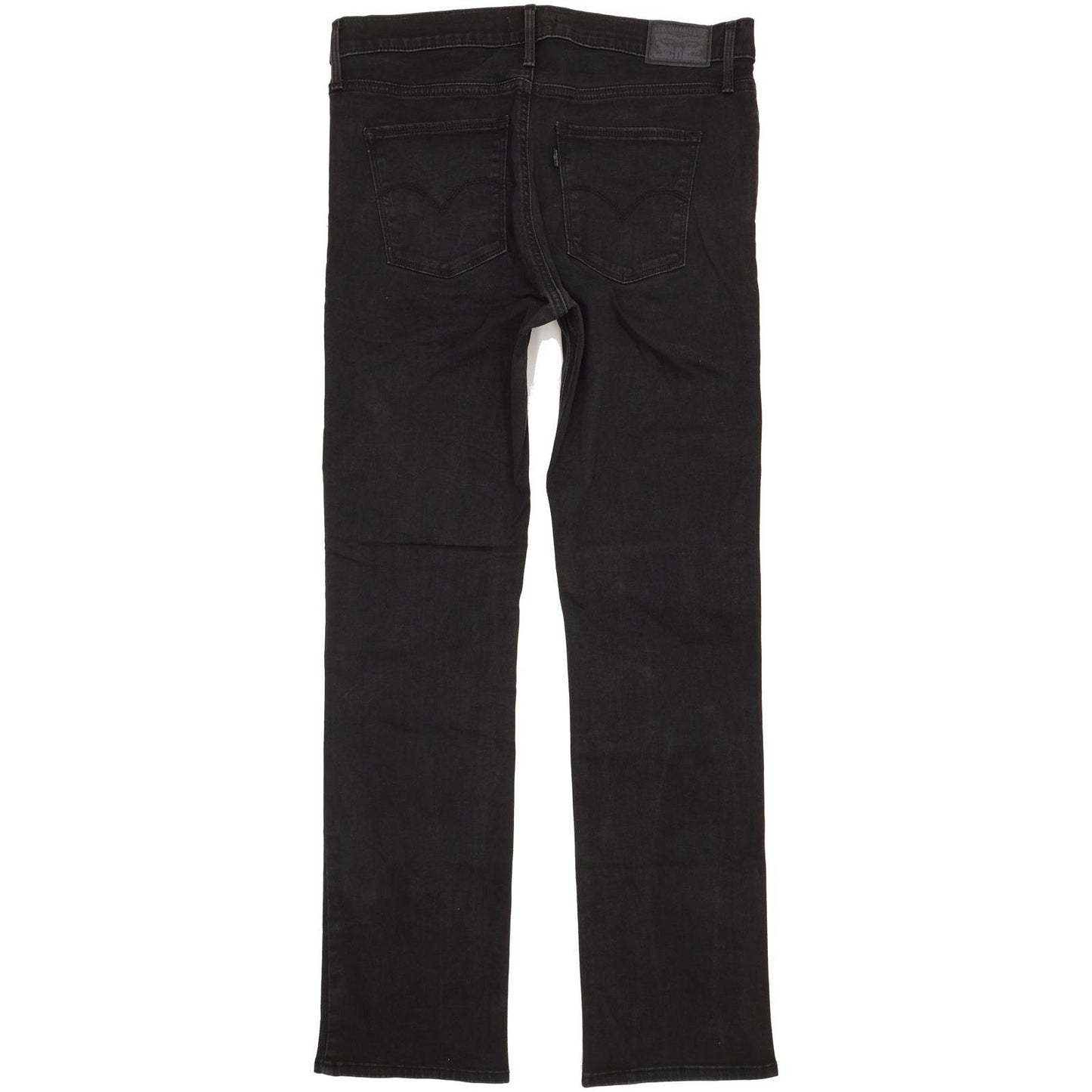 Levi's Slimming Women Black Straight Slim Stretch Jeans W32 L31