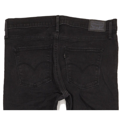 Levi's Slimming Women Black Straight Slim Stretch Jeans W32 L31