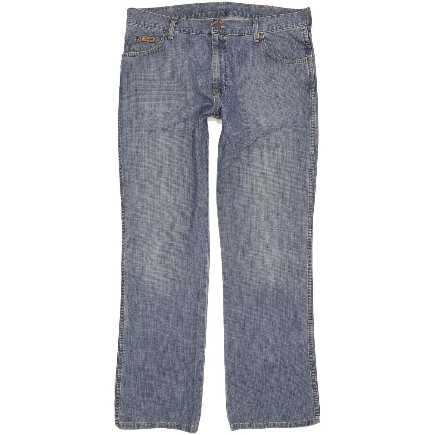 Wrangler Men Blue Straight Regular Jeans W38 L34