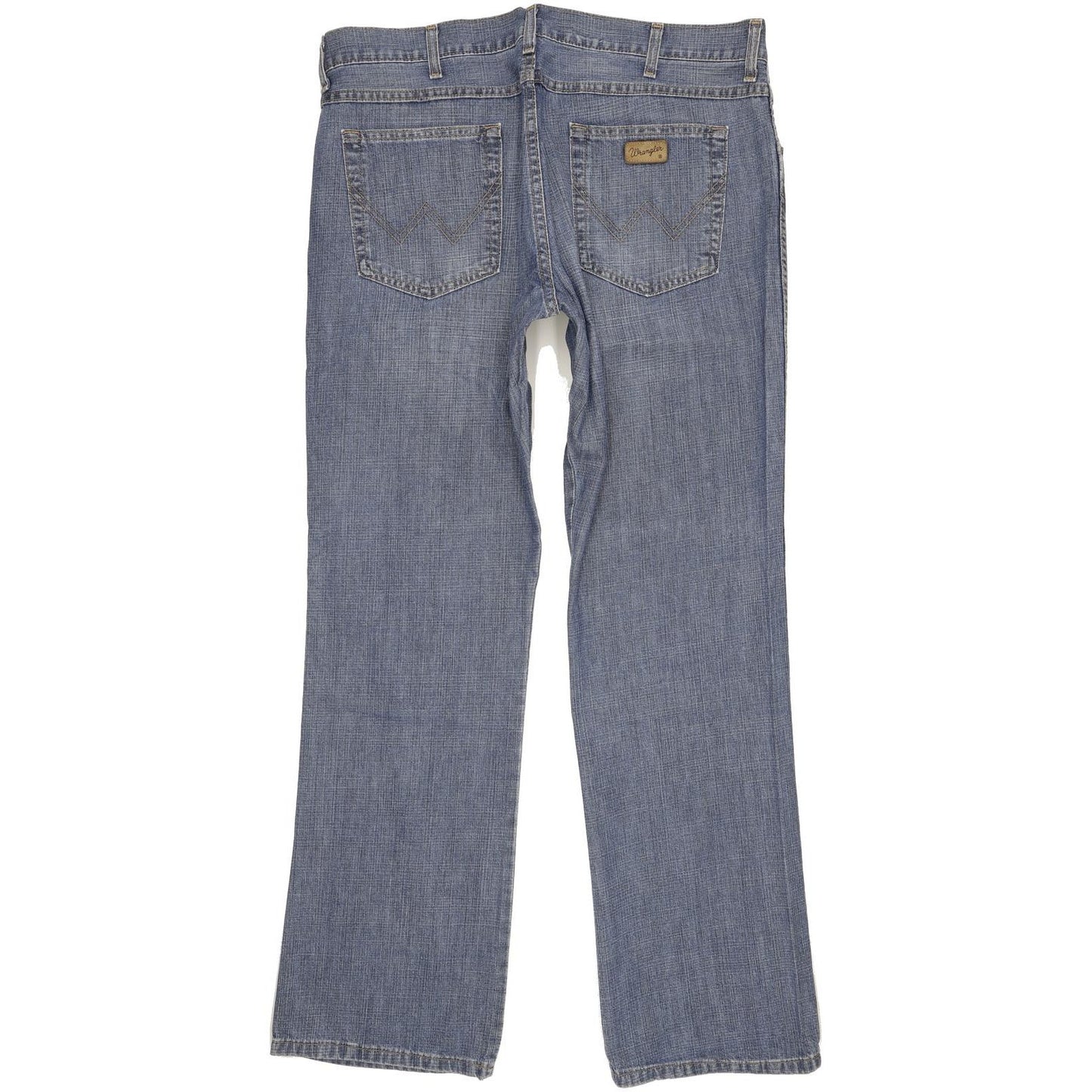 Wrangler Men Blue Straight Regular Jeans W38 L34