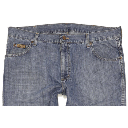 Wrangler Men Blue Straight Regular Jeans W38 L34