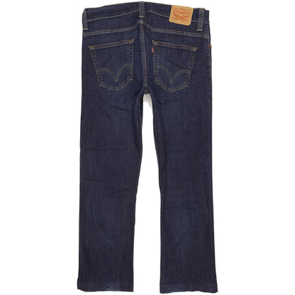 Levi's 506 Men Blue Straight Regular Stretch Jeans W36 L29
