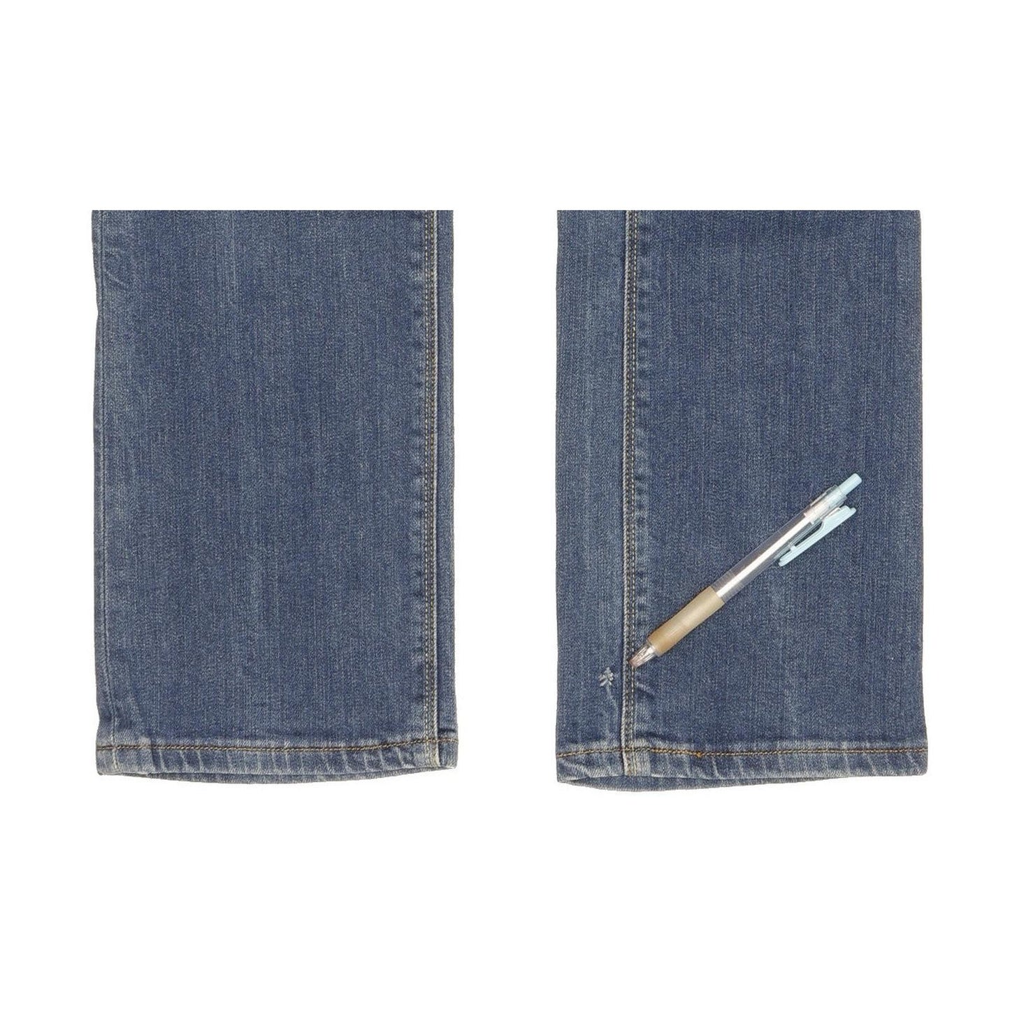 Levi's 470 Women Blue Straight Slim Stretch Jeans W27 L31