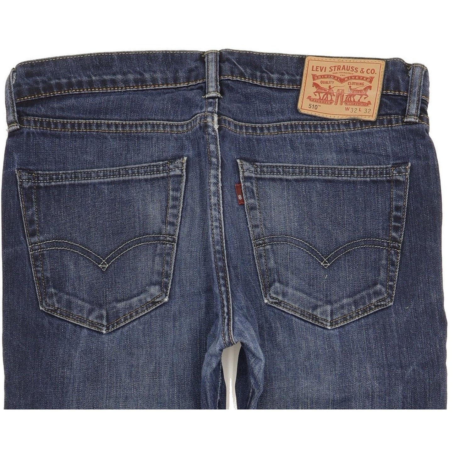 Levi's 510 Men Blue Skinny Slim Stretch Jeans W32 L31
