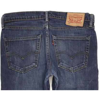 Levi's 510 Men Blue Skinny Slim Stretch Jeans W32 L31