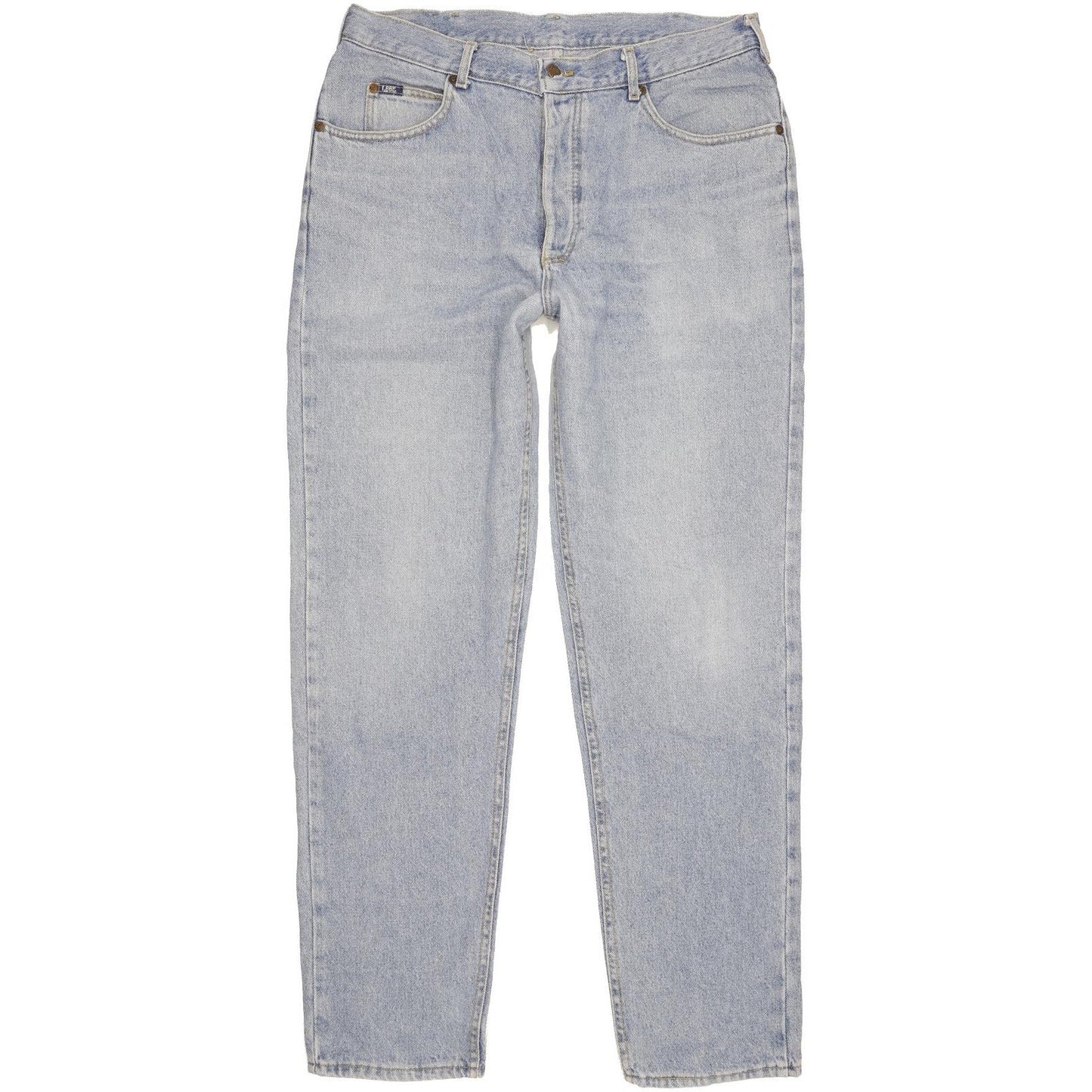 Lee Men Blue Straight Regular Jeans W36 L34