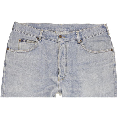 Lee Men Blue Straight Regular Jeans W36 L34