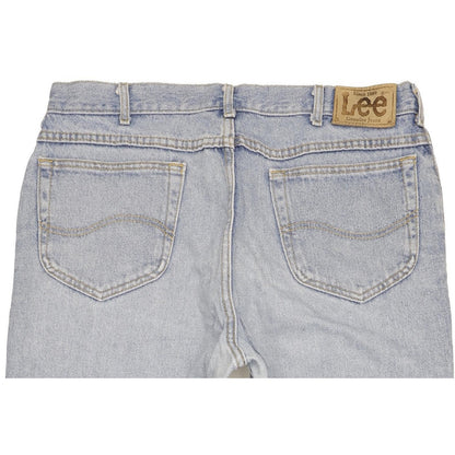 Lee Men Blue Straight Regular Jeans W36 L34