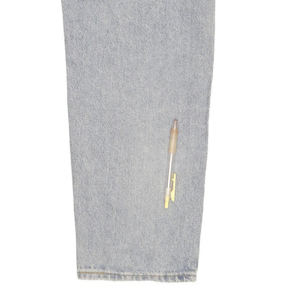 Lee Men Blue Straight Regular Jeans W36 L34