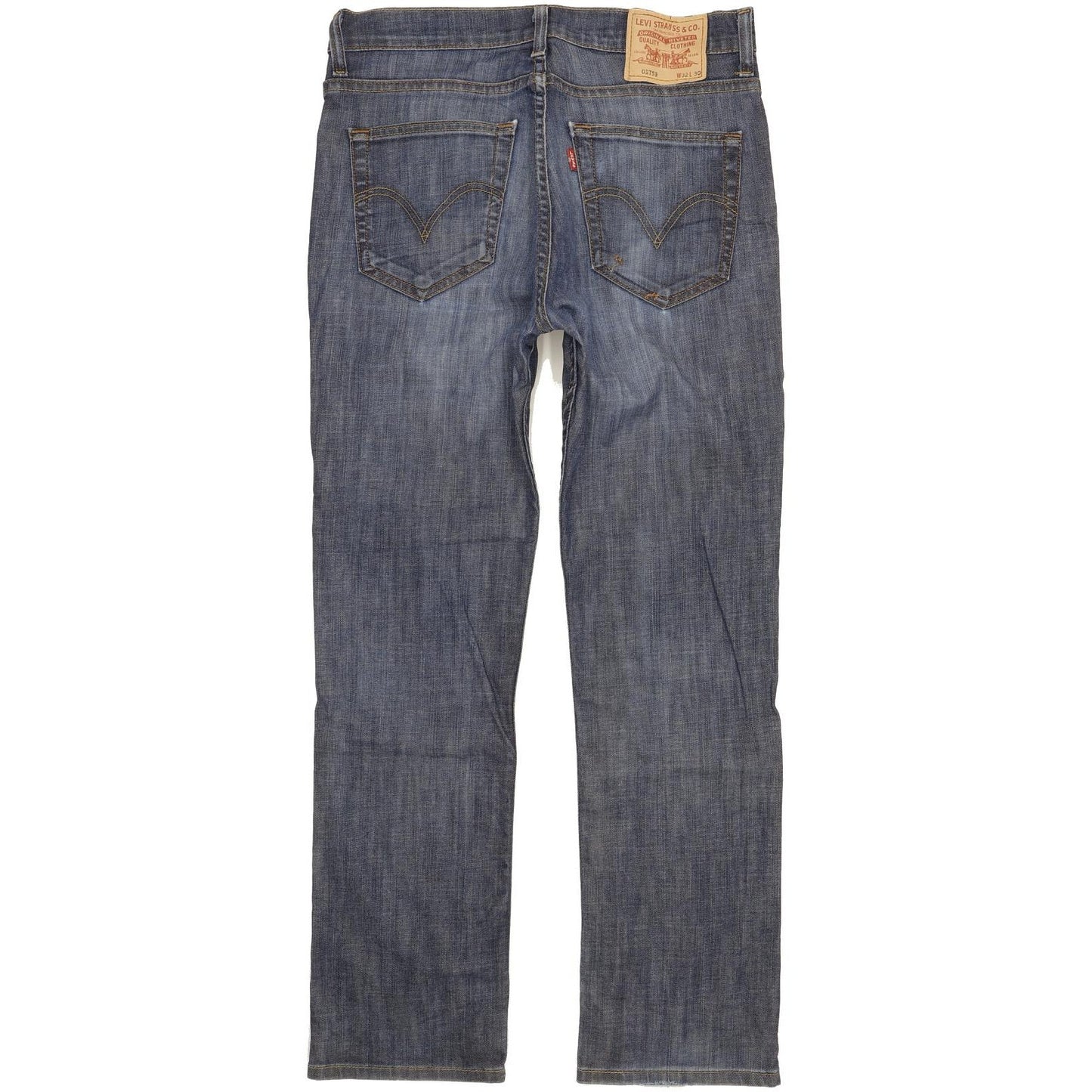 Levi's 753 Men Blue Straight Regular Stretch Jeans W32 L30