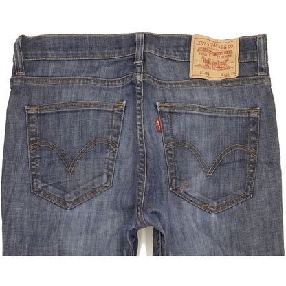 Levi's 753 Men Blue Straight Regular Stretch Jeans W32 L30