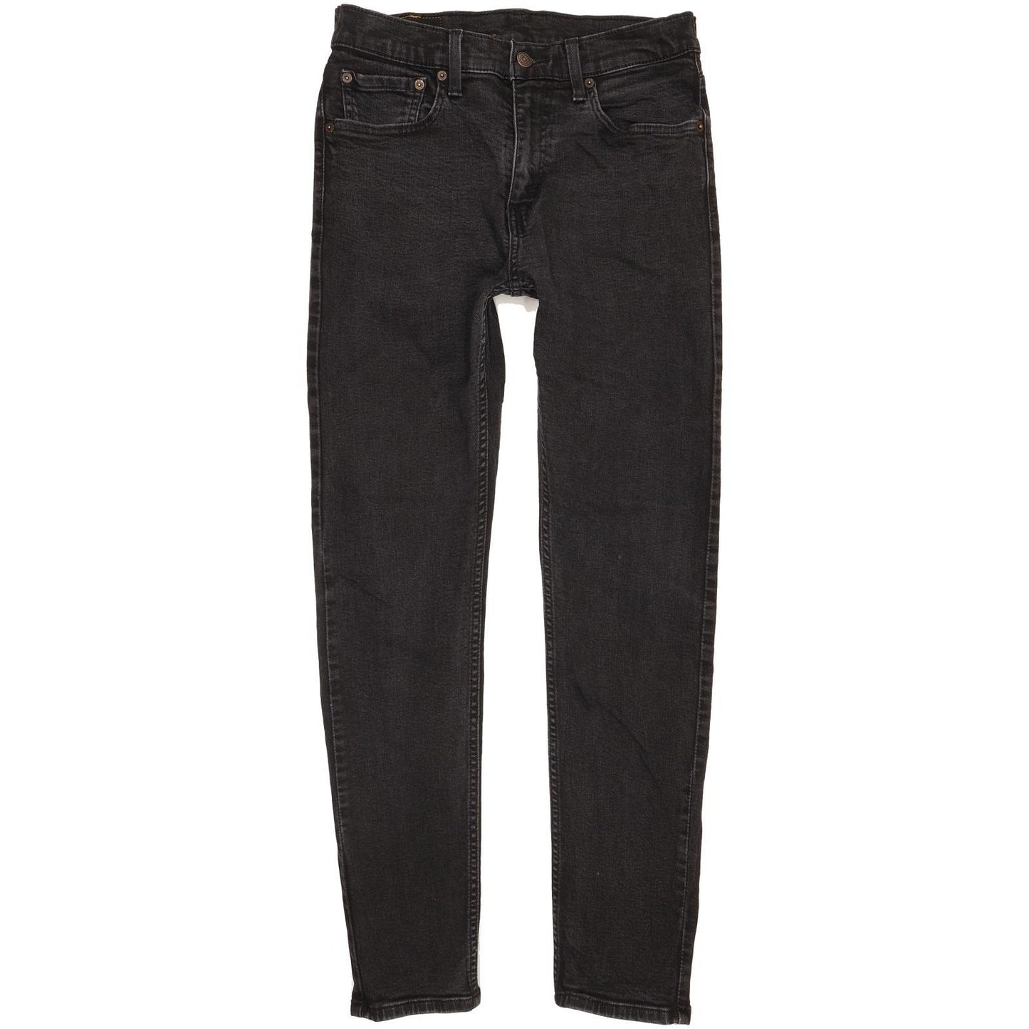 Levi's 512 Lo-Ball Men Black Tapered Slim Stretch Jeans W32 L31
