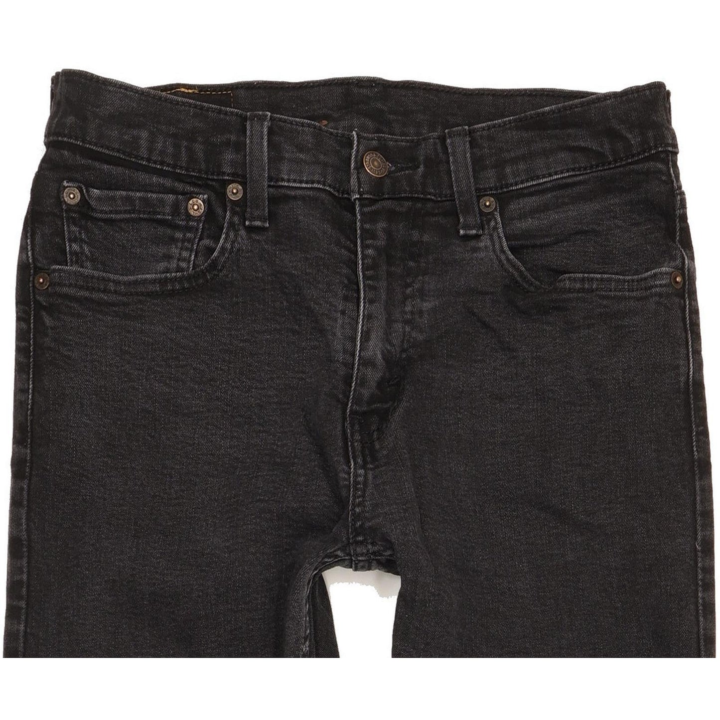 Levi's 512 Lo-Ball Men Black Tapered Slim Stretch Jeans W32 L31