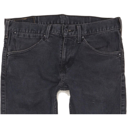 Levi's 504 Men Navy Straight Regular Stretch Jeans W30 L31