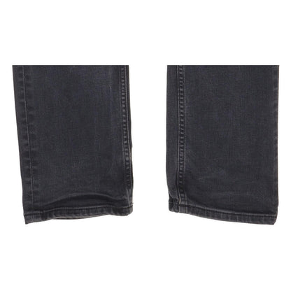 Levi's 504 Men Navy Straight Regular Stretch Jeans W30 L31