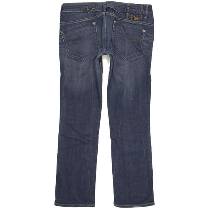 G-Star Midge Women Blue Straight Slim Stretch Jeans W31 L30
