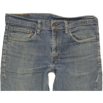 Levi's 511 Men Blue Straight Slim Jeans W34 L30
