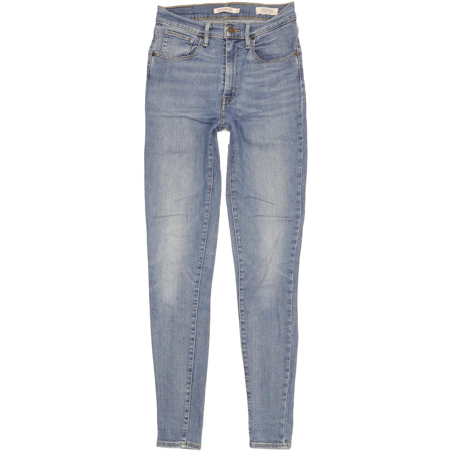 Levi's Mile Blue Skinny Slim Stretch Jeans High Waisted W27 L32