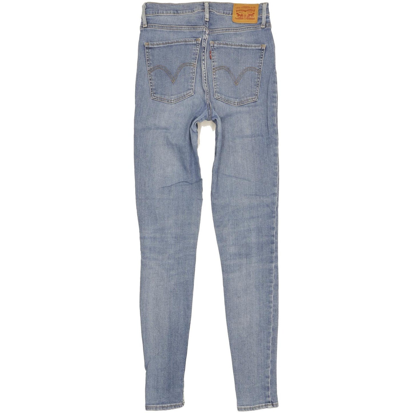 Levi's Mile Blue Skinny Slim Stretch Jeans High Waisted W27 L32