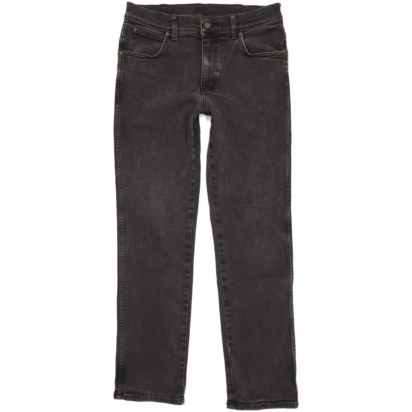 Wrangler Men Black Straight Regular Stretch Jeans W31 L31