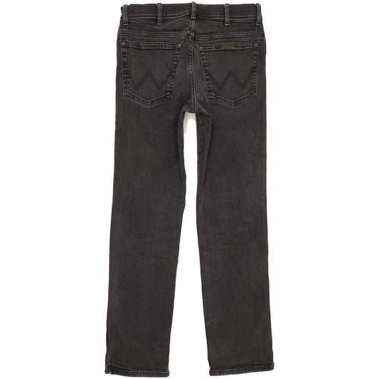 Wrangler Men Black Straight Regular Stretch Jeans W31 L31
