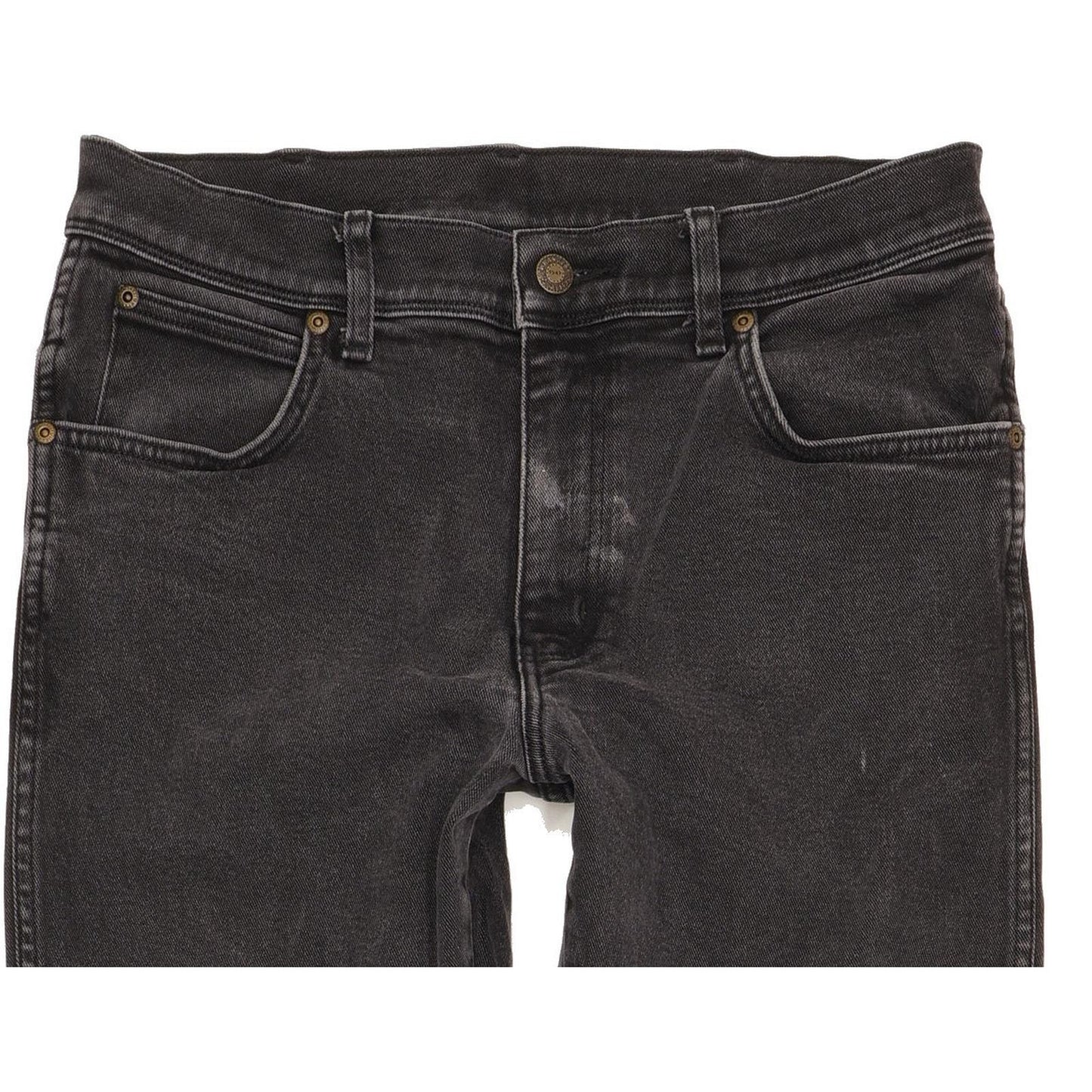 Wrangler Men Black Straight Regular Stretch Jeans W31 L31