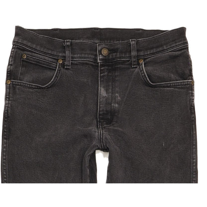 Wrangler Men Black Straight Regular Stretch Jeans W31 L31