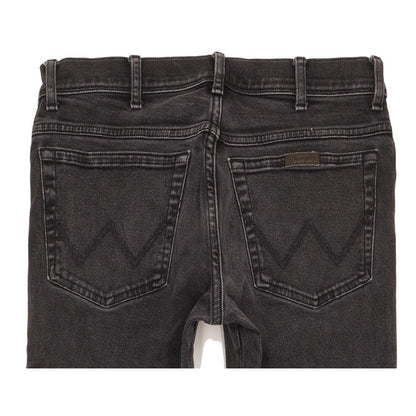 Wrangler Men Black Straight Regular Stretch Jeans W31 L31