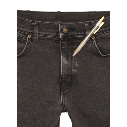 Wrangler Men Black Straight Regular Stretch Jeans W31 L31