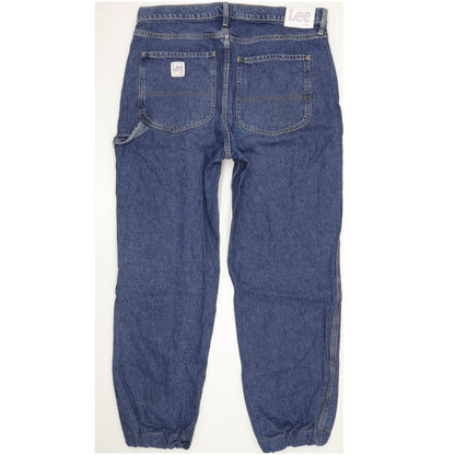 Lee Blue Tapered Regular Jeans High Waisted W34 L32