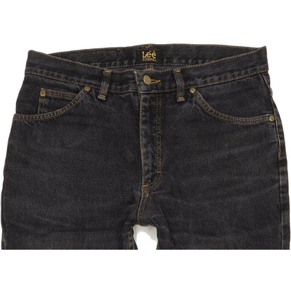 Lee Portland Men Black Tapered Regular Jeans W34 L31