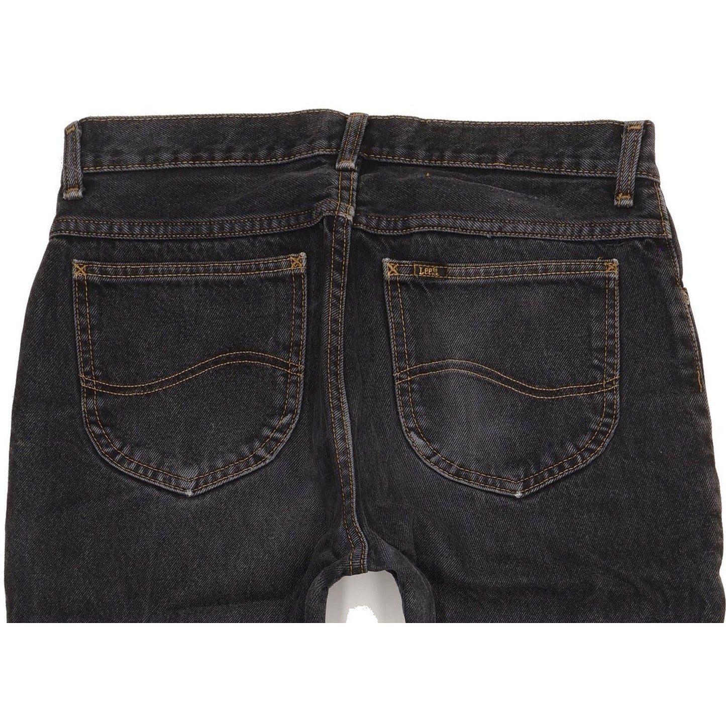 Lee Portland Men Black Tapered Regular Jeans W34 L31