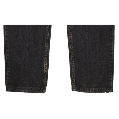 Lee Portland Men Black Tapered Regular Jeans W34 L31