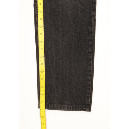 Lee Portland Men Black Tapered Regular Jeans W34 L31