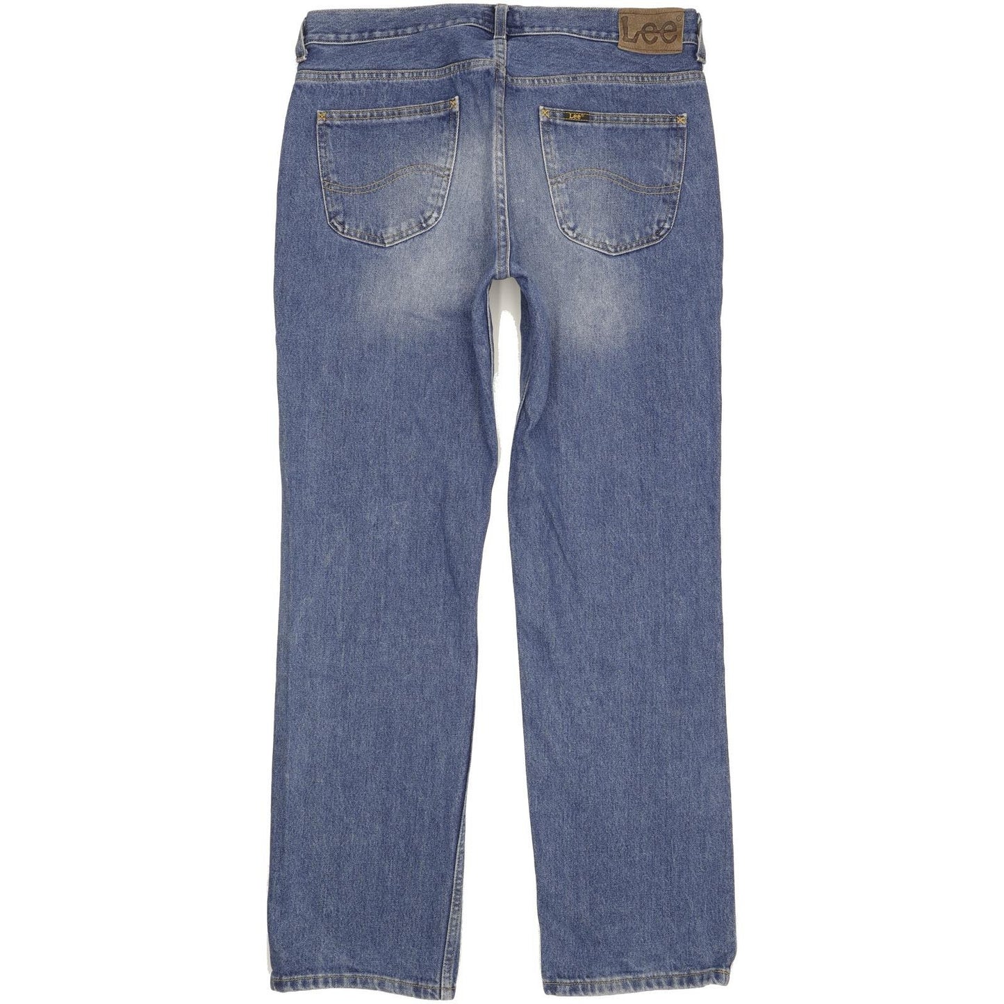 Lee Seattle Men Blue Straight Regular Jeans W36 L32