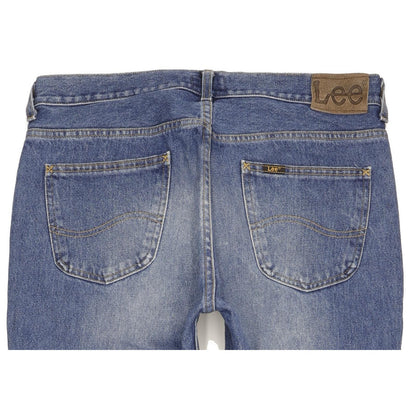 Lee Seattle Men Blue Straight Regular Jeans W36 L32