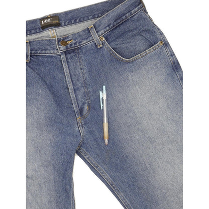 Lee Seattle Men Blue Straight Regular Jeans W36 L32