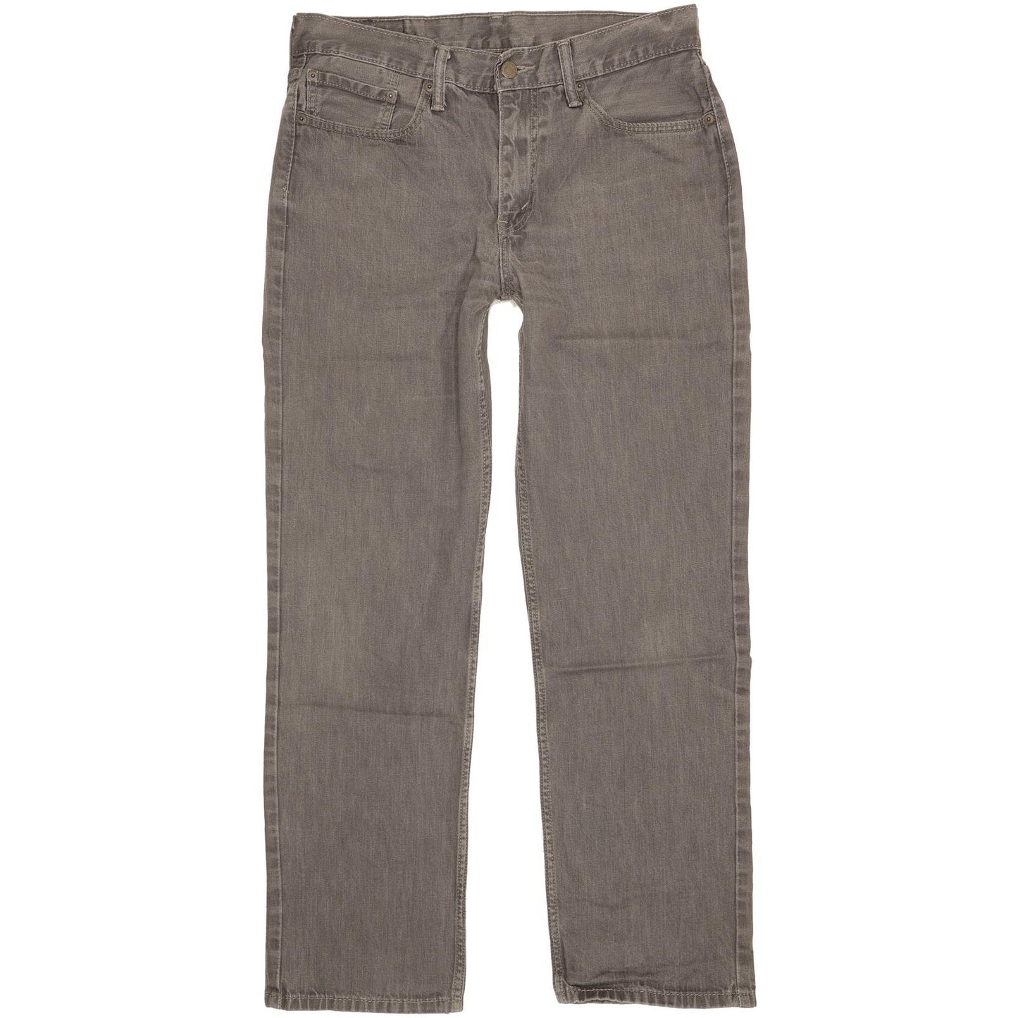 Levi's 514 Men Grey Straight Slim Jeans W33 L29