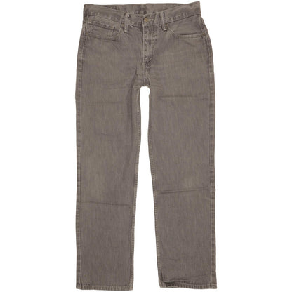 Levi's 514 Men Grey Straight Slim Jeans W33 L29