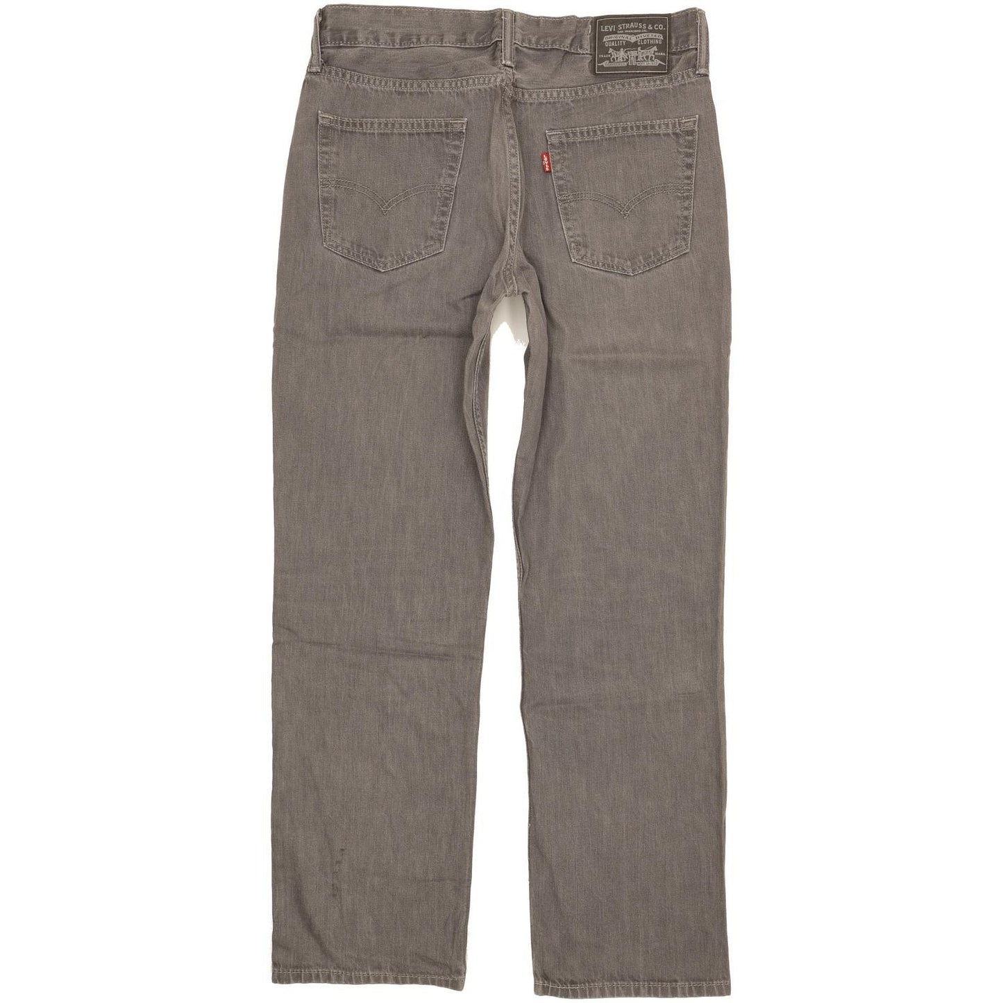 Levi's 514 Men Grey Straight Slim Jeans W33 L29