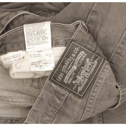 Levi's 514 Men Grey Straight Slim Jeans W33 L29