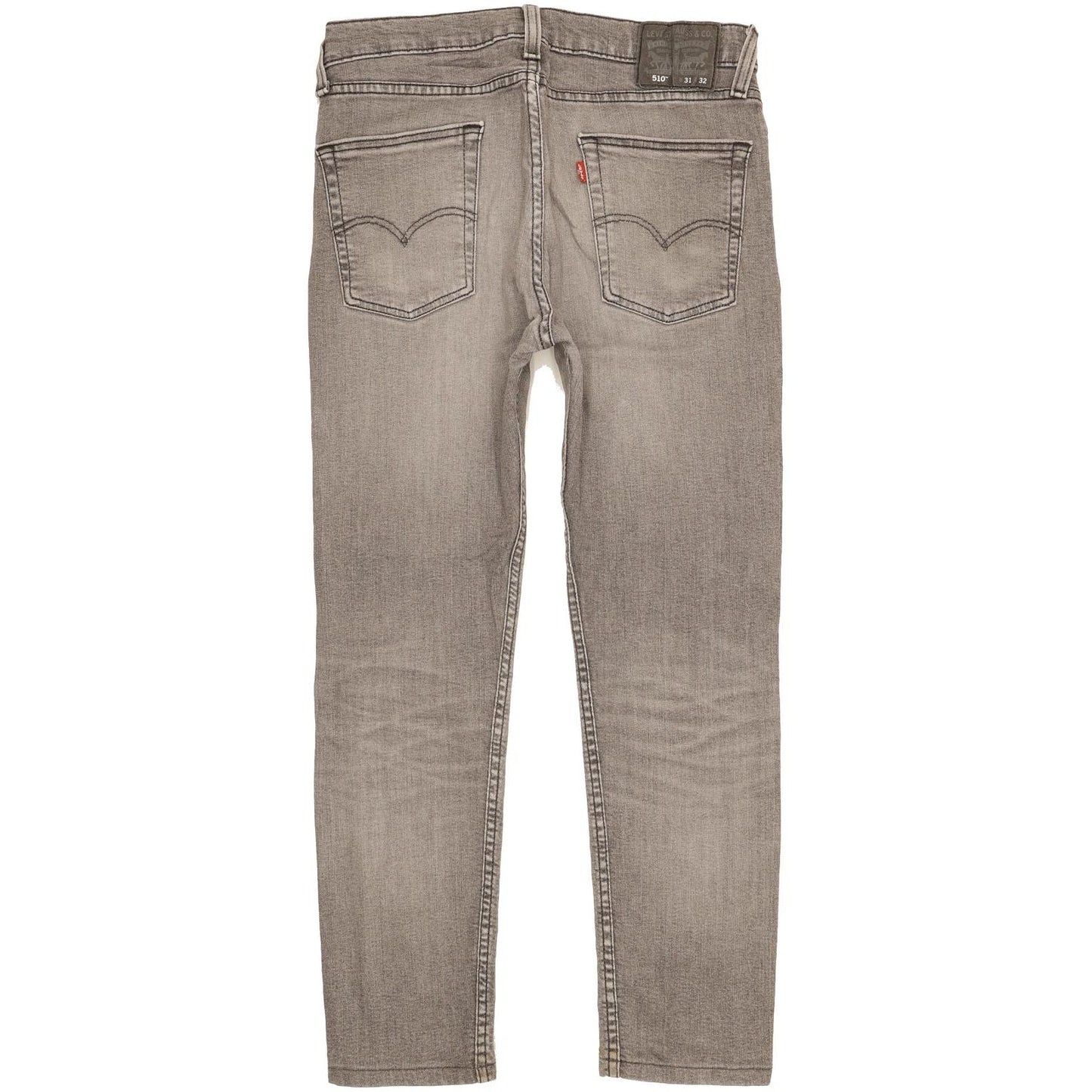 Levi's 510 Men Grey Skinny Slim Stretch Jeans W31 L28