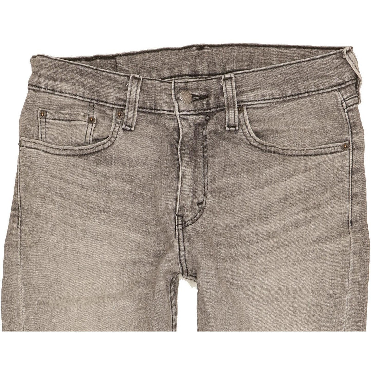 Levi's 510 Men Grey Skinny Slim Stretch Jeans W31 L28