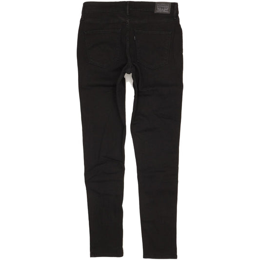 Levi's 721 Black Skinny Slim Stretch Jeans High Waisted W31 L32
