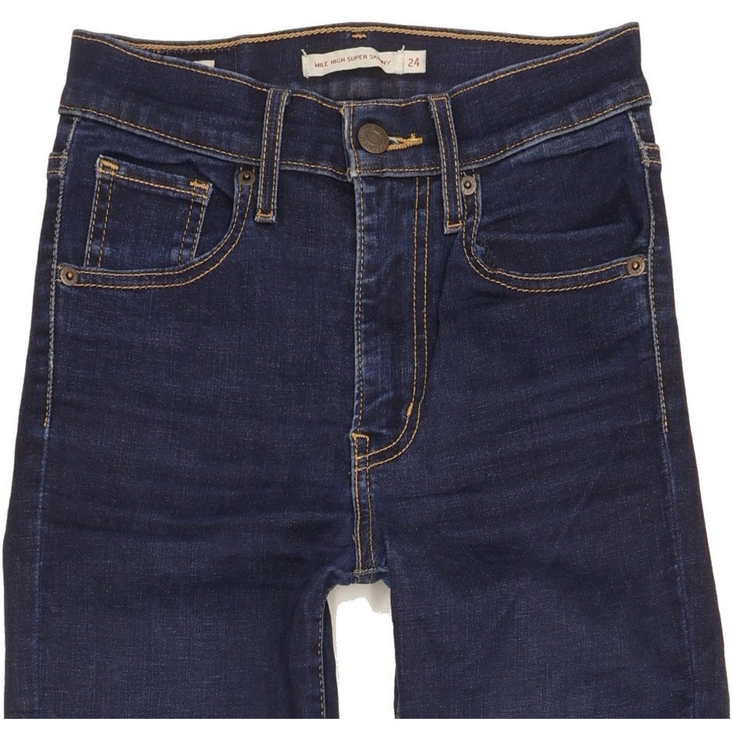 Levi's Mile Women Blue Skinny Slim Stretch Jeans W24 L32