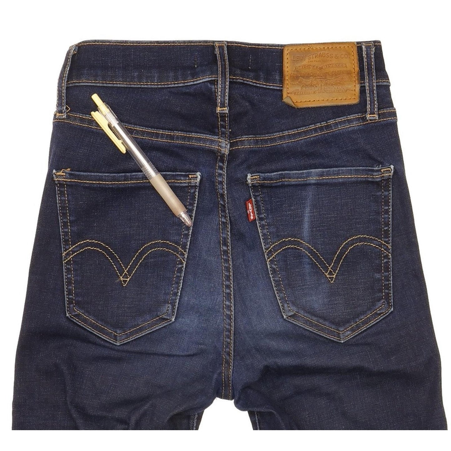 Levi's Mile Women Blue Skinny Slim Stretch Jeans W24 L32