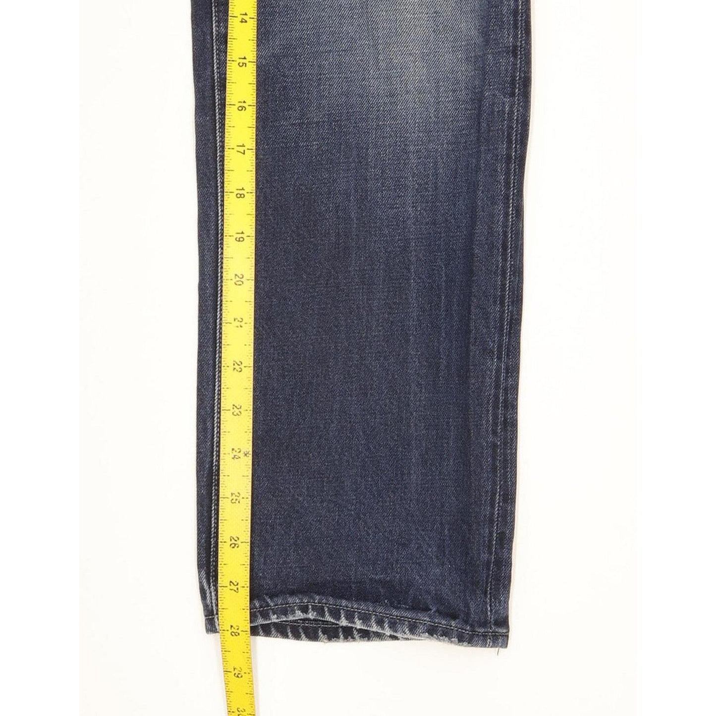G-Star 3301 Men Blue Straight Slim Jeans W32 L28