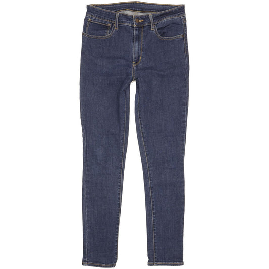 Levi's Blue Skinny Slim Stretch Jeans High Waisted W30 L30