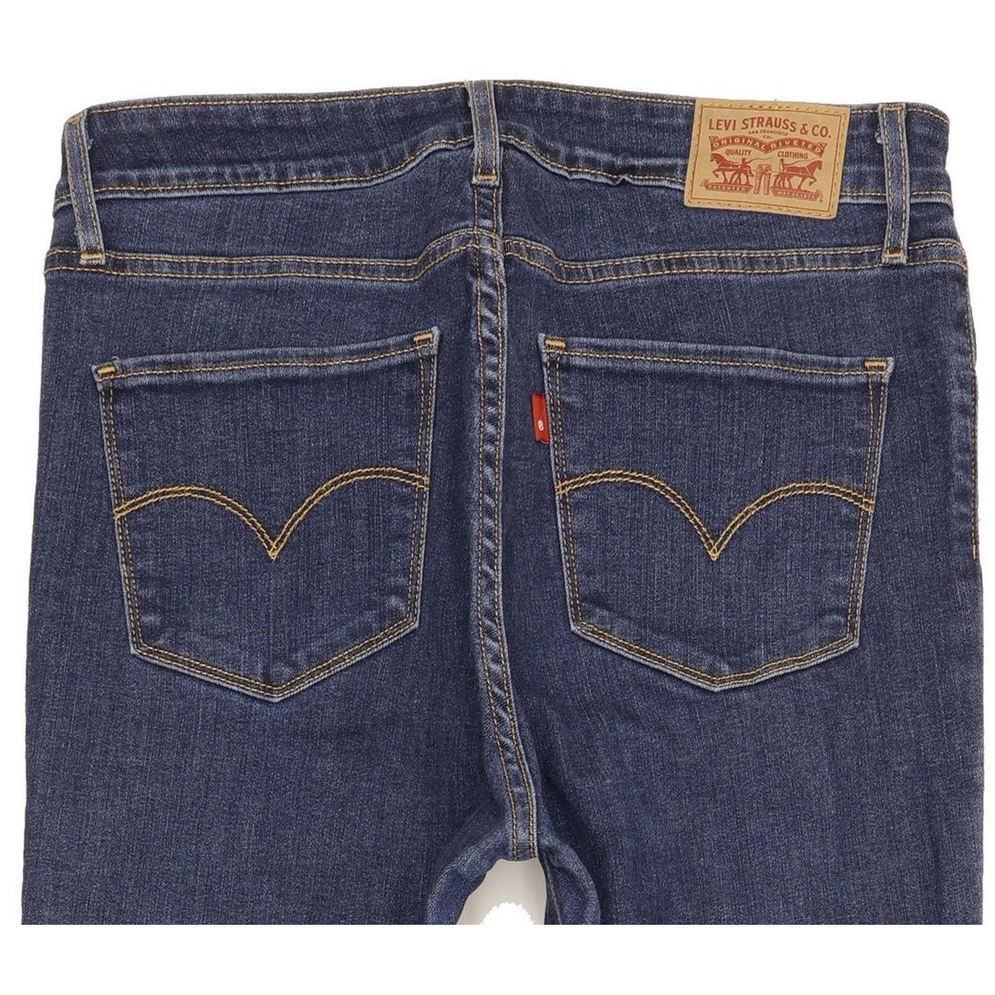 Levi's Blue Skinny Slim Stretch Jeans High Waisted W30 L30