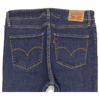 Levi's Blue Skinny Slim Stretch Jeans High Waisted W30 L30